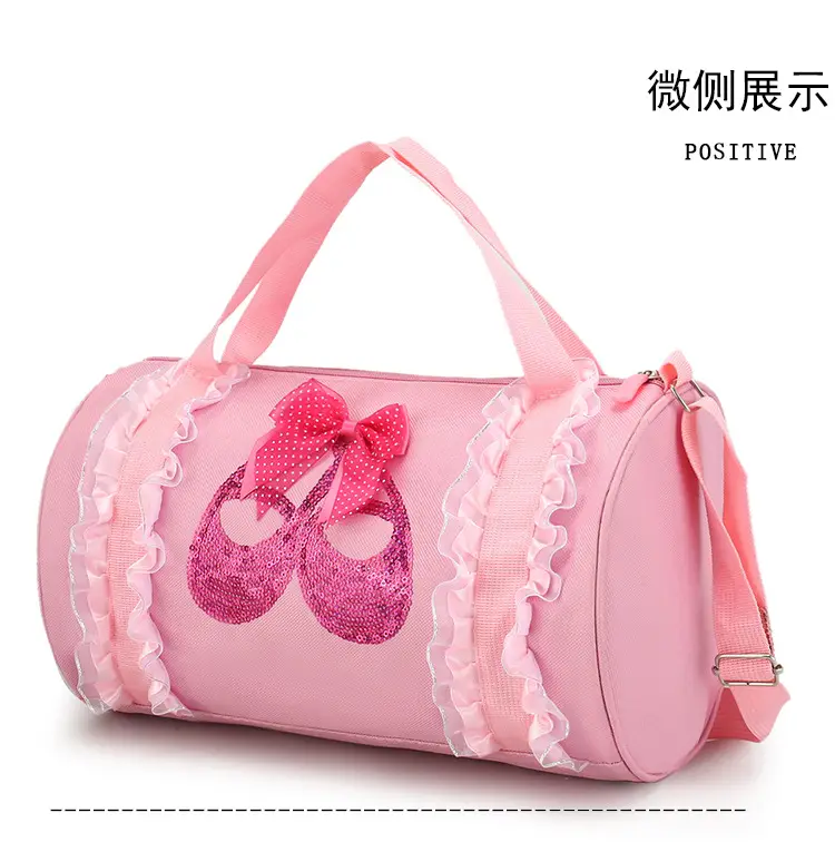 Red Latin Ballet School Dance Bag for Girls — feature 17