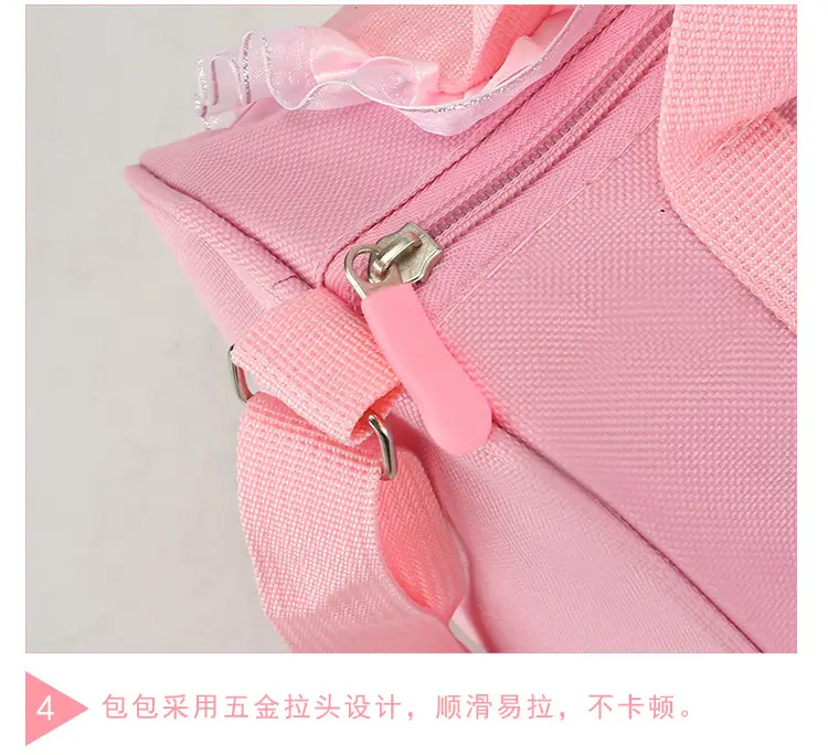 Red Latin Ballet School Dance Bag for Girls — feature 24