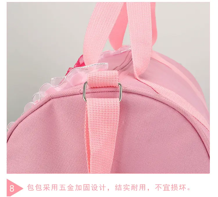 Red Latin Ballet School Dance Bag for Girls — feature 28