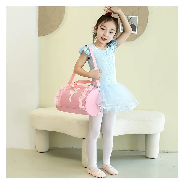 Red Latin Ballet School Dance Bag for Girls — feature 30