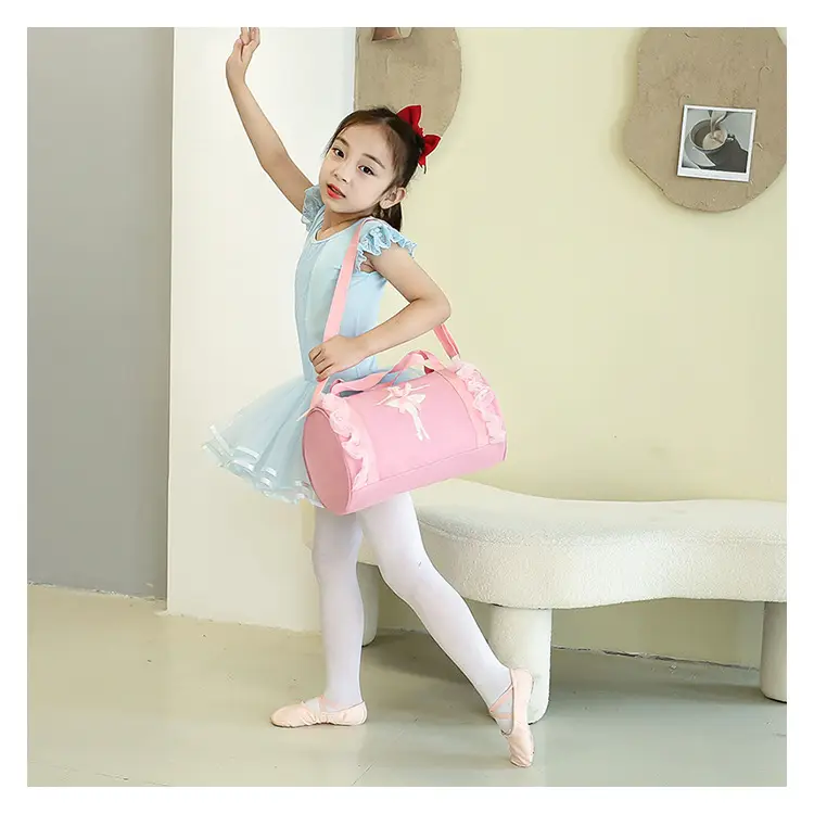 Red Latin Ballet School Dance Bag for Girls — feature 31