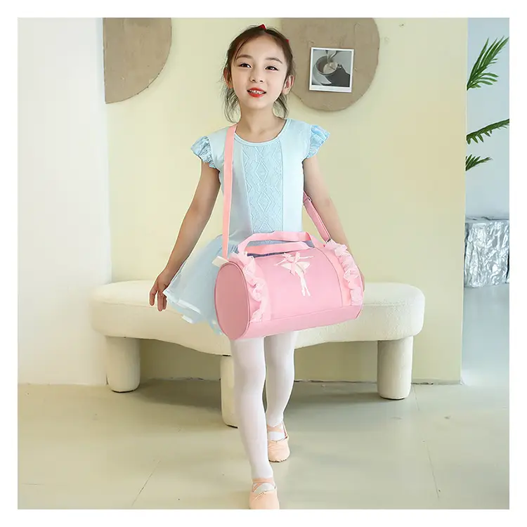 Red Latin Ballet School Dance Bag for Girls — feature 32