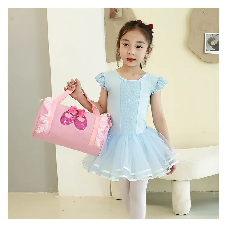 Red Latin Ballet School Dance Bag for Girls — feature 35