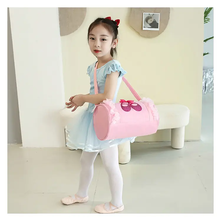 Red Latin Ballet School Dance Bag for Girls — feature 38