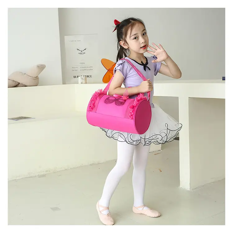 Red Latin Ballet School Dance Bag for Girls — feature 39