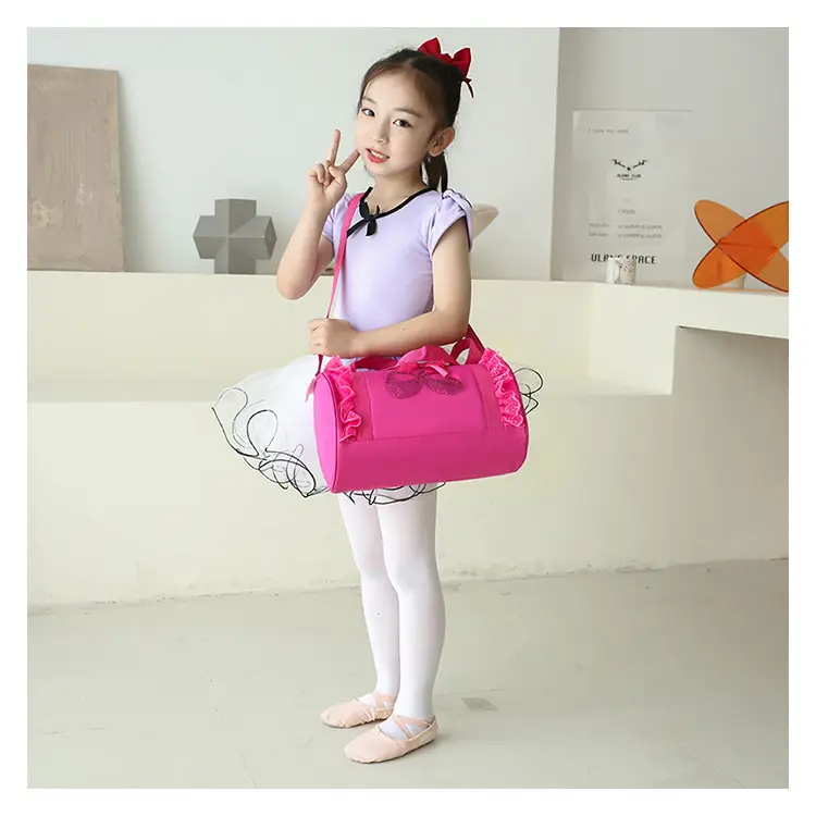 Red Latin Ballet School Dance Bag for Girls — feature 40