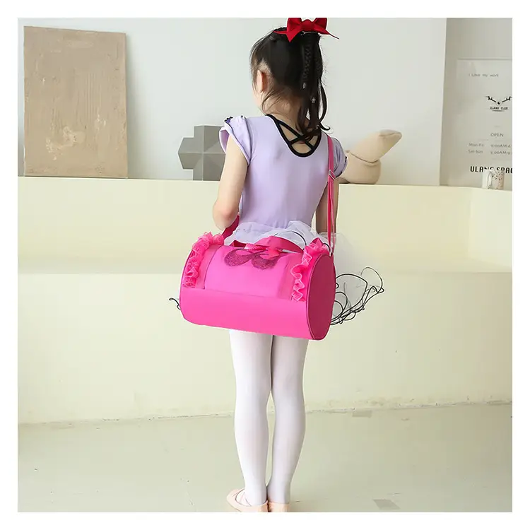 Red Latin Ballet School Dance Bag for Girls — feature 43