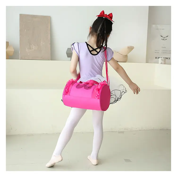 Red Latin Ballet School Dance Bag for Girls — feature 44