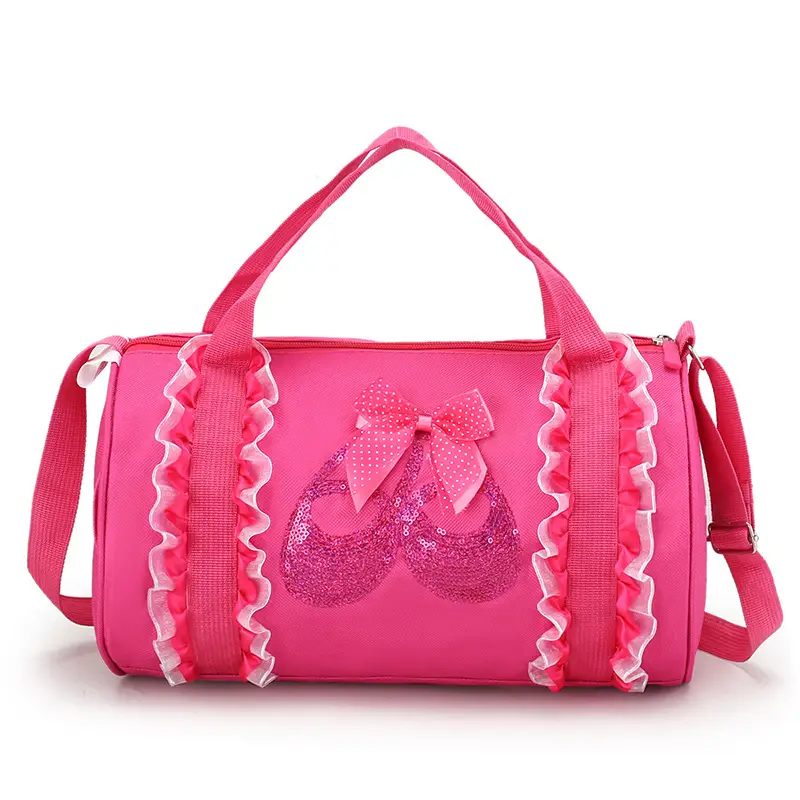 Red Latin Ballet School Dance Bag for Girls - Image 12