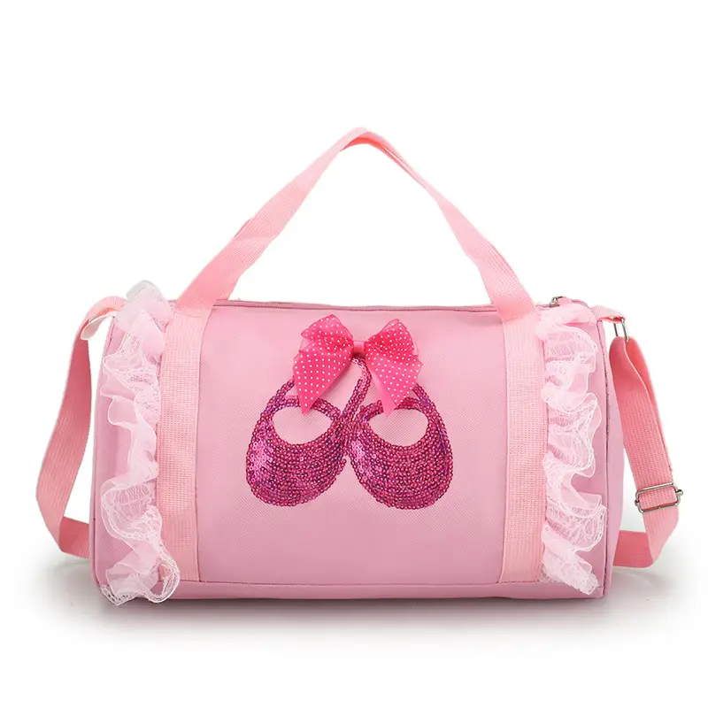 Red Latin Ballet School Dance Bag for Girls - Image 15