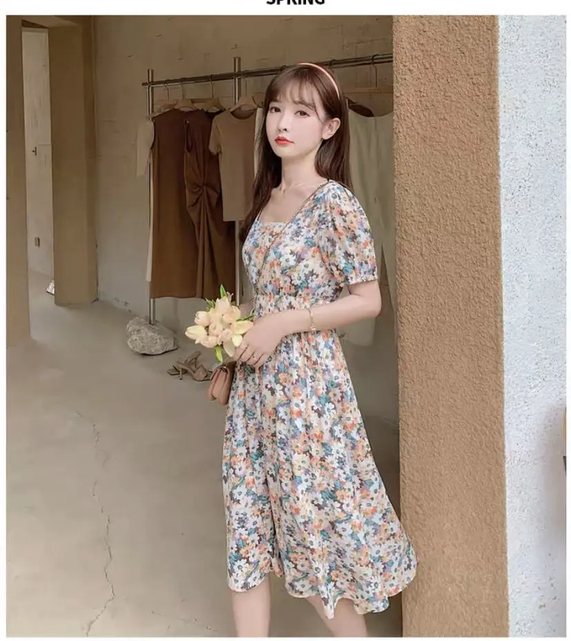 Fat Sister Plus Size Floral Dress 2022 Summer — feature 6