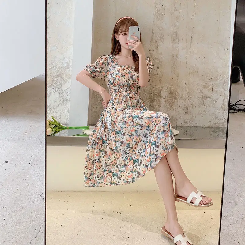 Fat Sister Plus Size Floral Dress 2022 Summer — feature 8