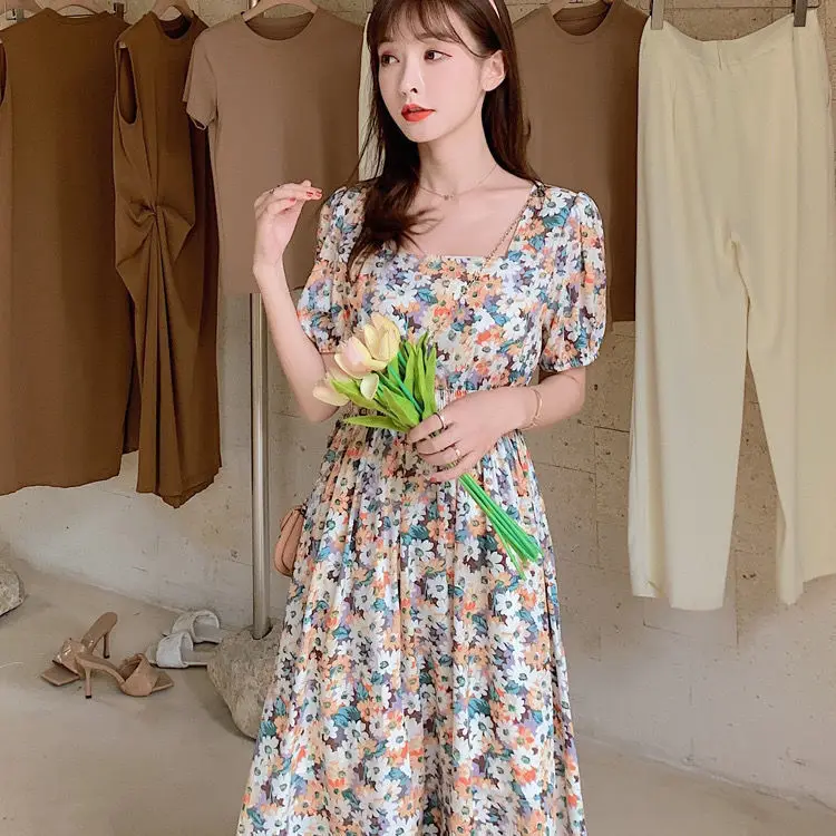 Fat Sister Plus Size Floral Dress 2022 Summer — feature 9