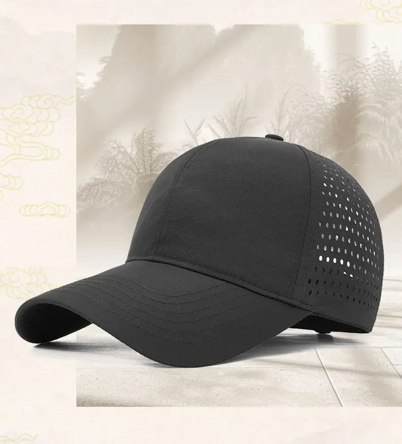 Water-Repellent Mesh Baseball Cap for Women Large Head Soft Top — feature 4
