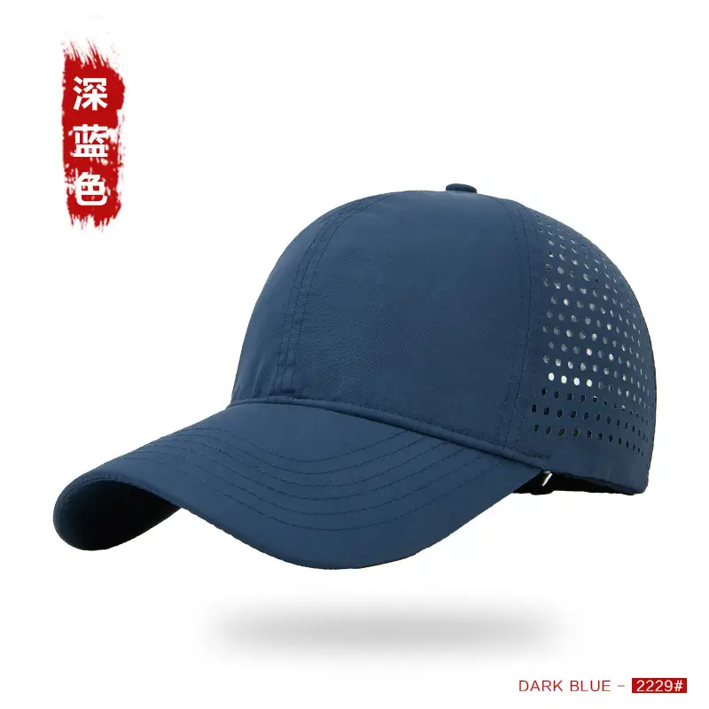 Water-Repellent Mesh Baseball Cap for Women Large Head Soft Top - Image 2