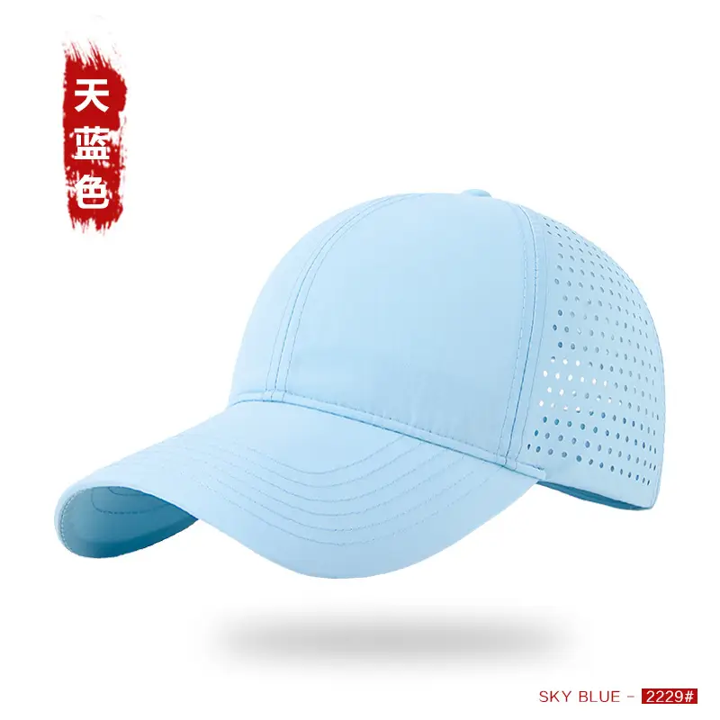 Water-Repellent Mesh Baseball Cap for Women Large Head Soft Top - Image 9