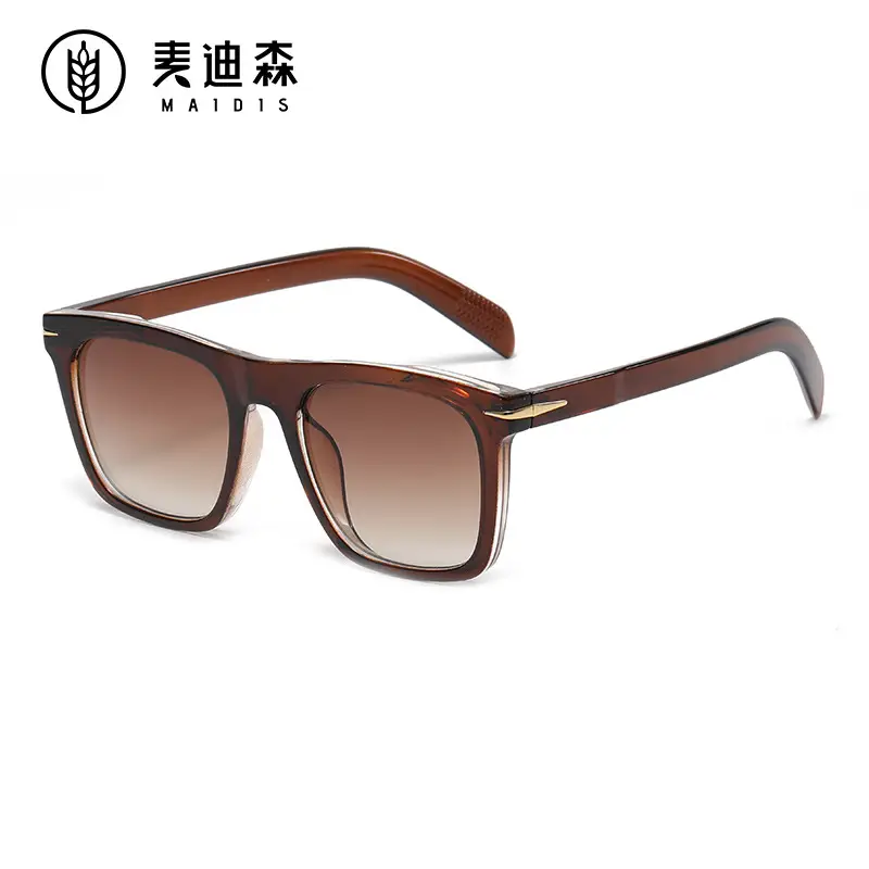 Square Frame Anti-Blue Light Sunglasses Black - Image 22