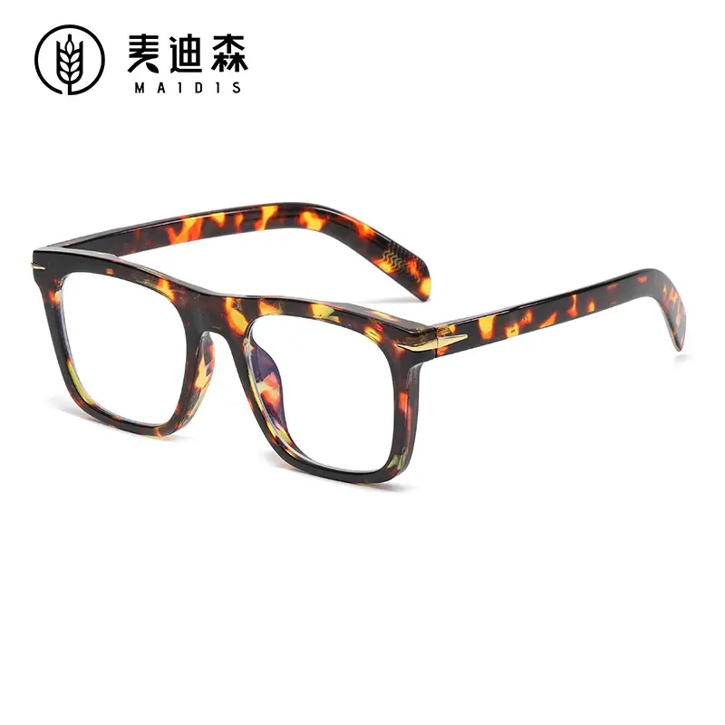 Square Frame Anti-Blue Light Sunglasses Black - Image 23