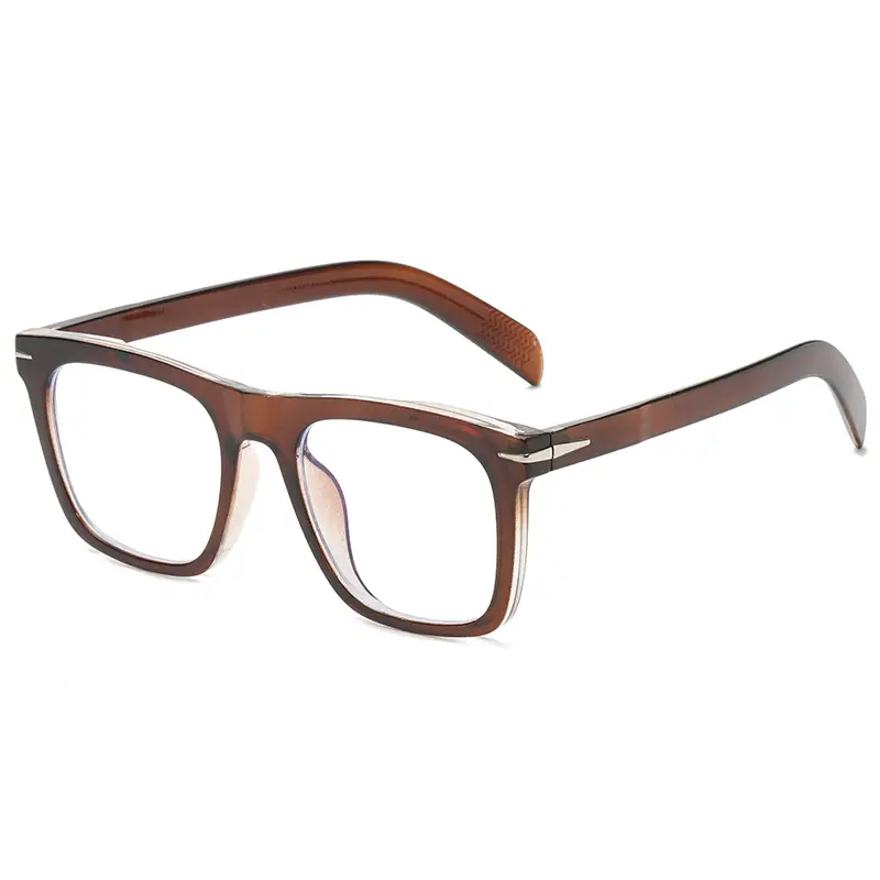 Square Frame Anti-Blue Light Sunglasses Black - Image 12