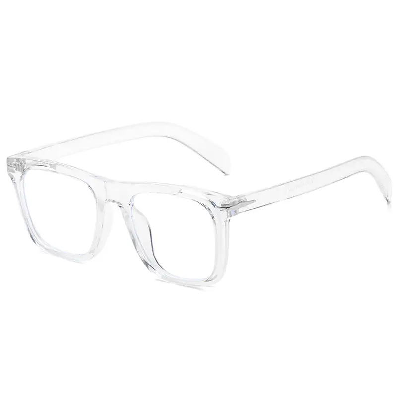Square Frame Anti-Blue Light Sunglasses Black - Image 13