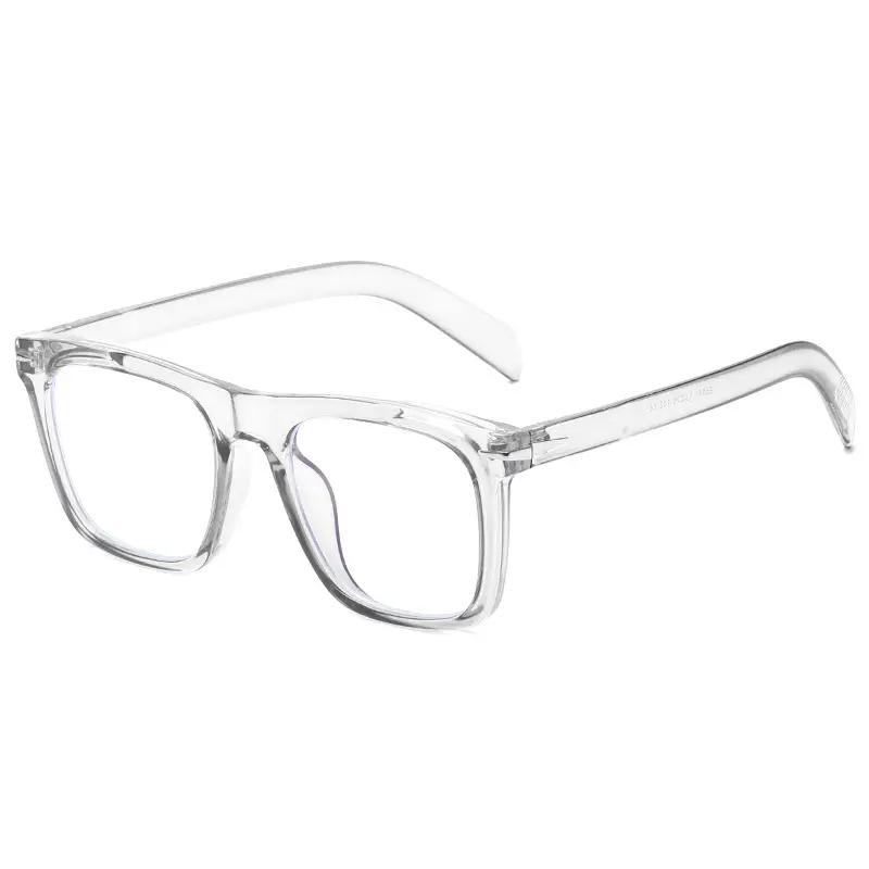 Square Frame Anti-Blue Light Sunglasses Black - Image 15
