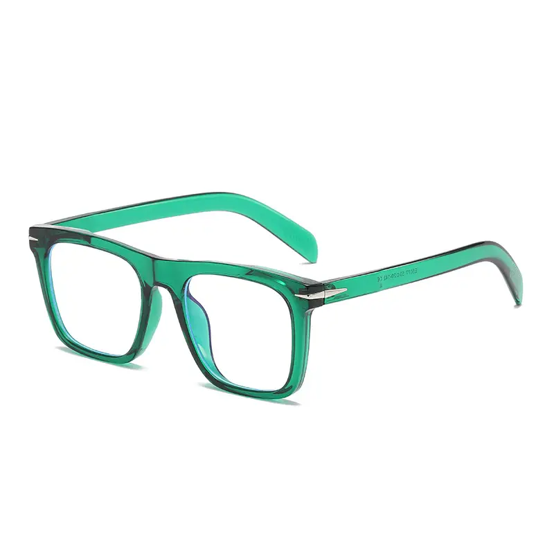 Square Frame Anti-Blue Light Sunglasses Black - Image 18
