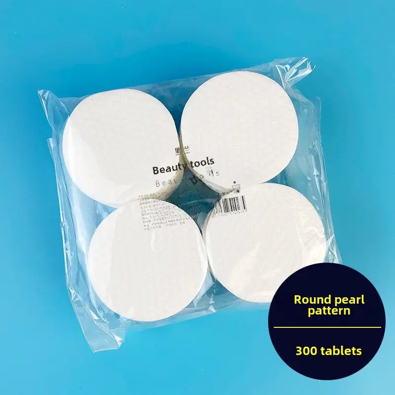 1200 Pcs White Pearl Cotton Round Pads - Image 3