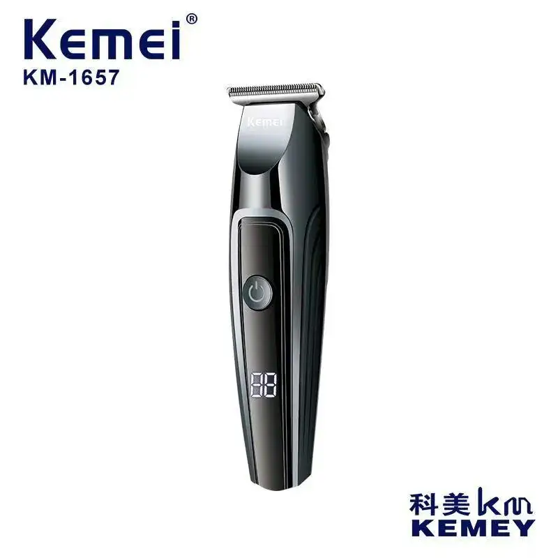 Kemei KM-1657 Electric Hair Clipper with Steel Blade - Image 4