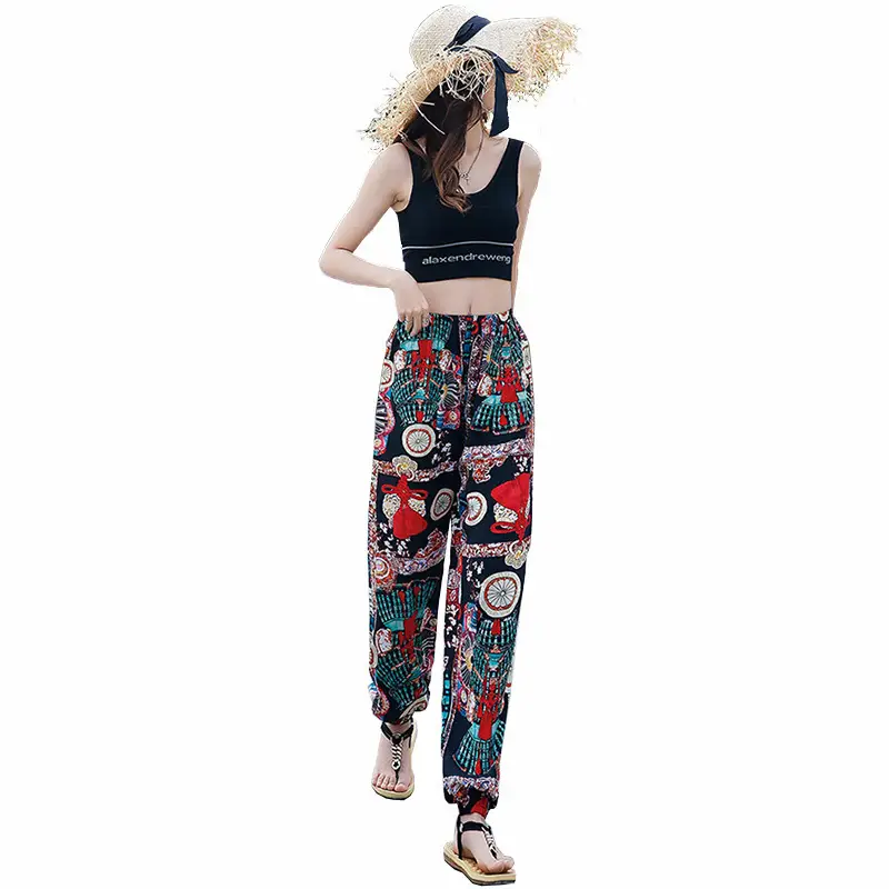 2022 Women Anti-Mosquito Pants Soft Breathable Beach Wear - Image 24