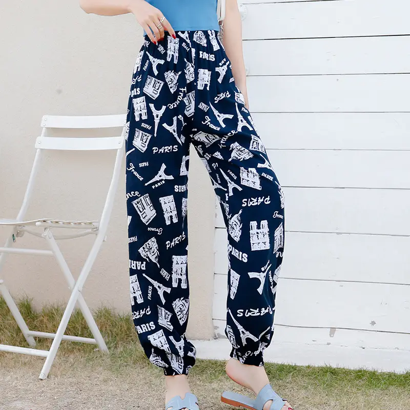 2022 Women Anti-Mosquito Pants Soft Breathable Beach Wear - Image 4