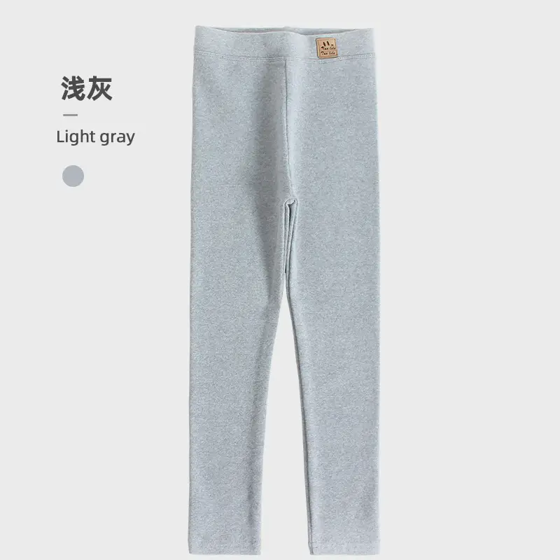 Girls Slim Fit Cotton Leggings Spring Wear Pants Large - Image 3