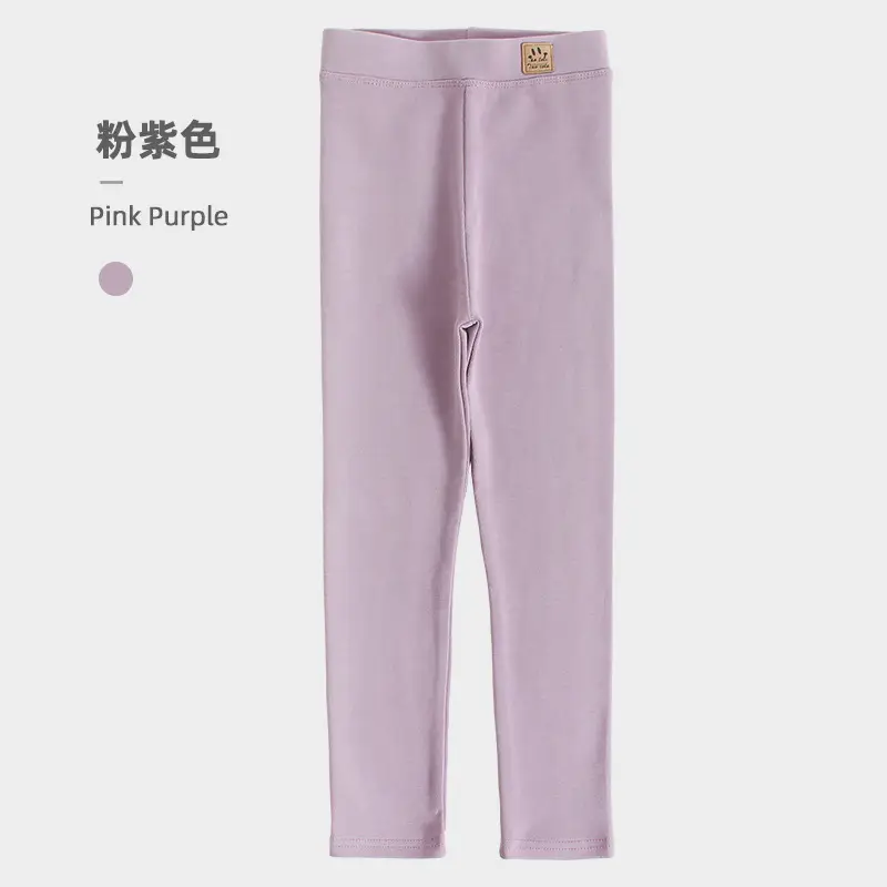 Girls Slim Fit Cotton Leggings Spring Wear Pants Large - Image 6