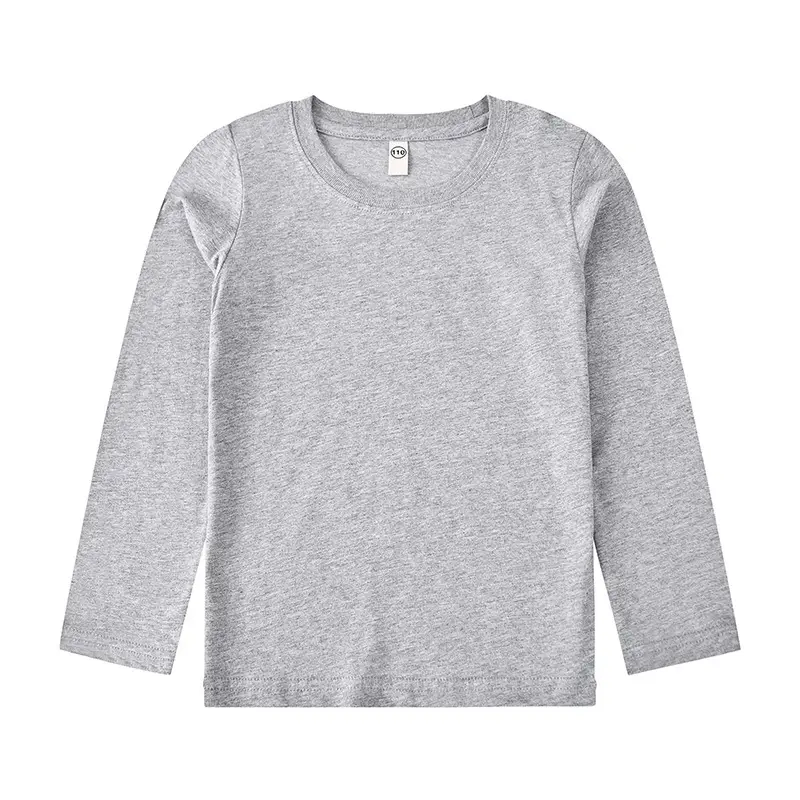 2023 Cotton Long Sleeve T-Shirt for Boys Girls Kids - Image 3