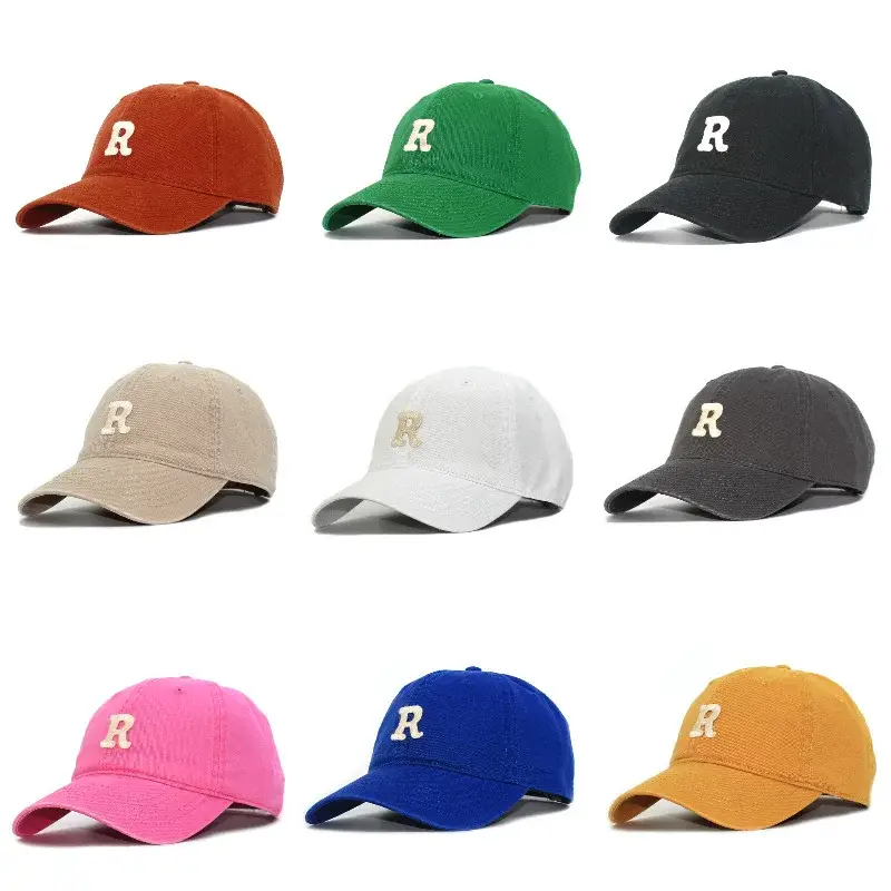 Green R Cap Women Sun Hat Face Protector — feature 13