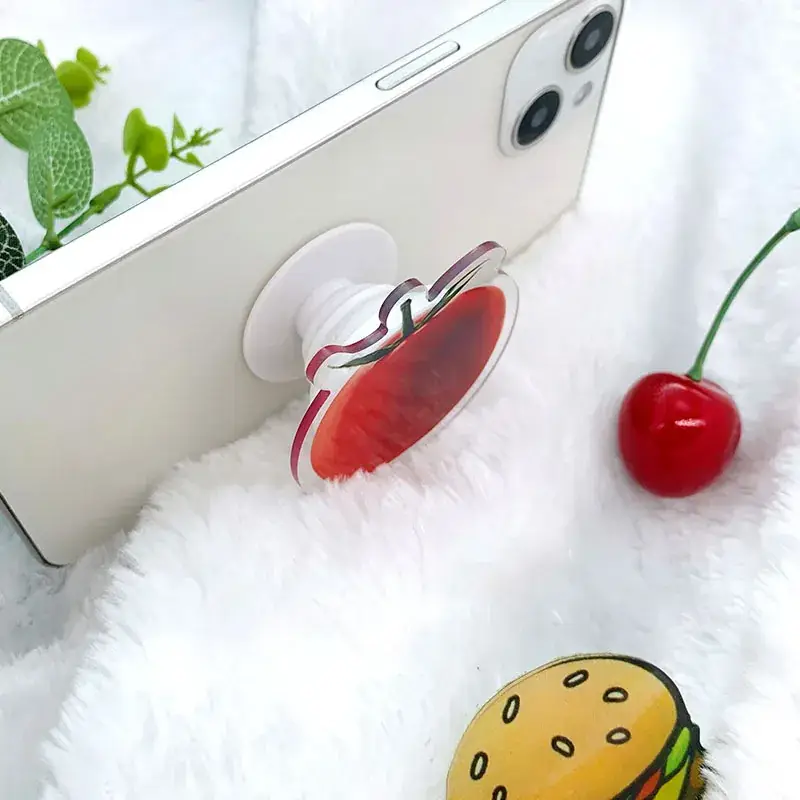 Special-shaped phone airbag bracket with tomato tomato ins design - Image 5