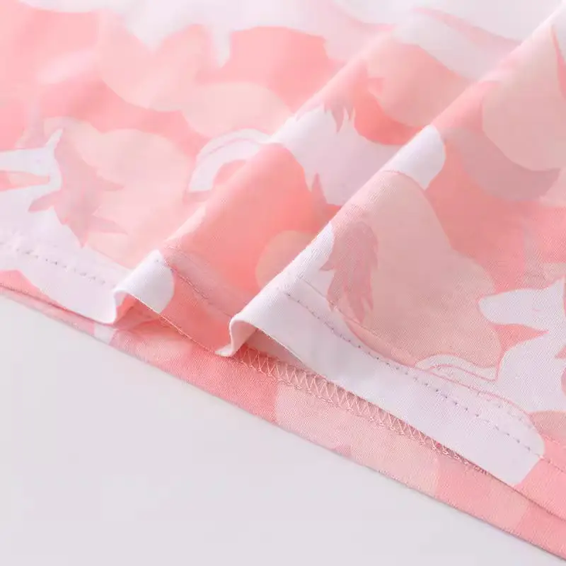 2024 Pink Camo Kids T-Shirt Small Medium