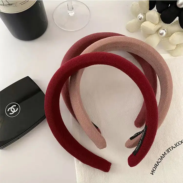 Vintage Pink Hair Band High Cranial Top Pressure - Image 11