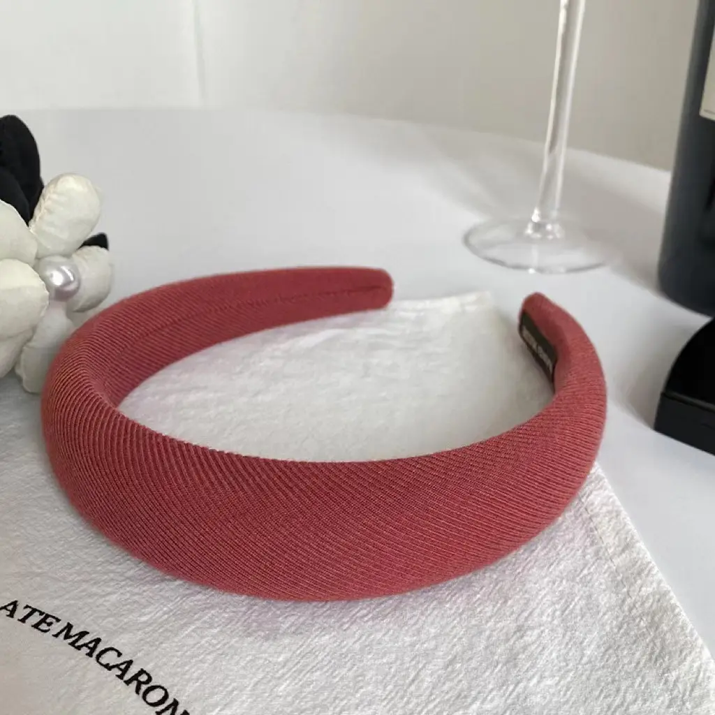 Vintage Pink Hair Band High Cranial Top Pressure - Image 4