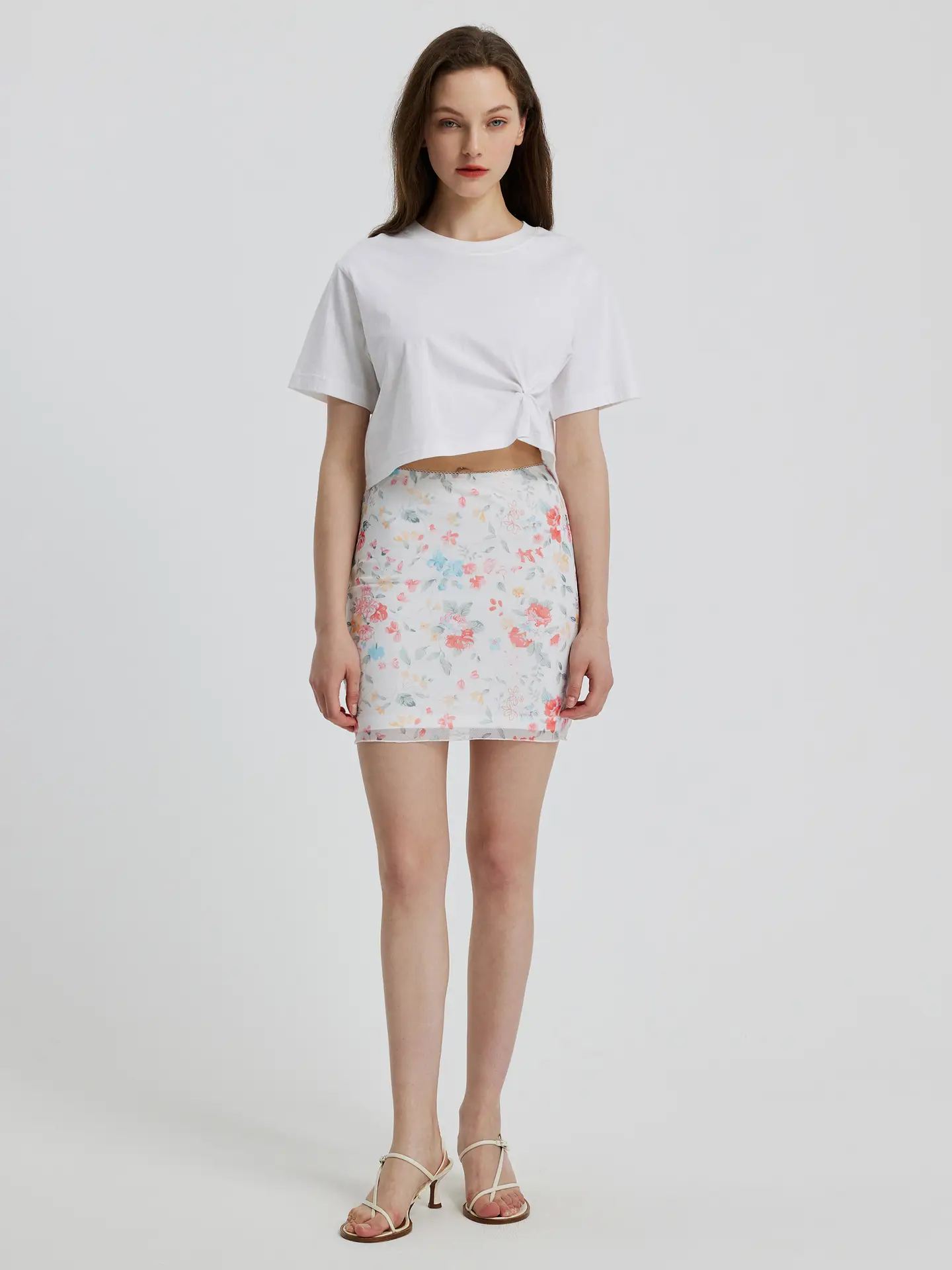 Women's Printed Hip Skirt High Waist European Style - Image 10