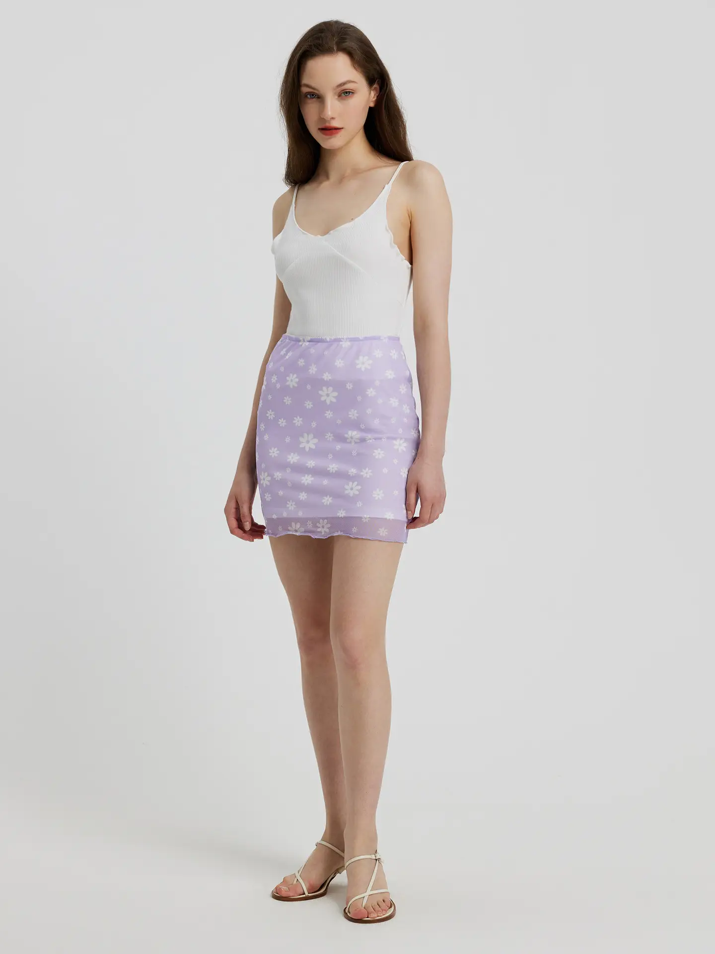Women's Printed Hip Skirt High Waist European Style - Image 11