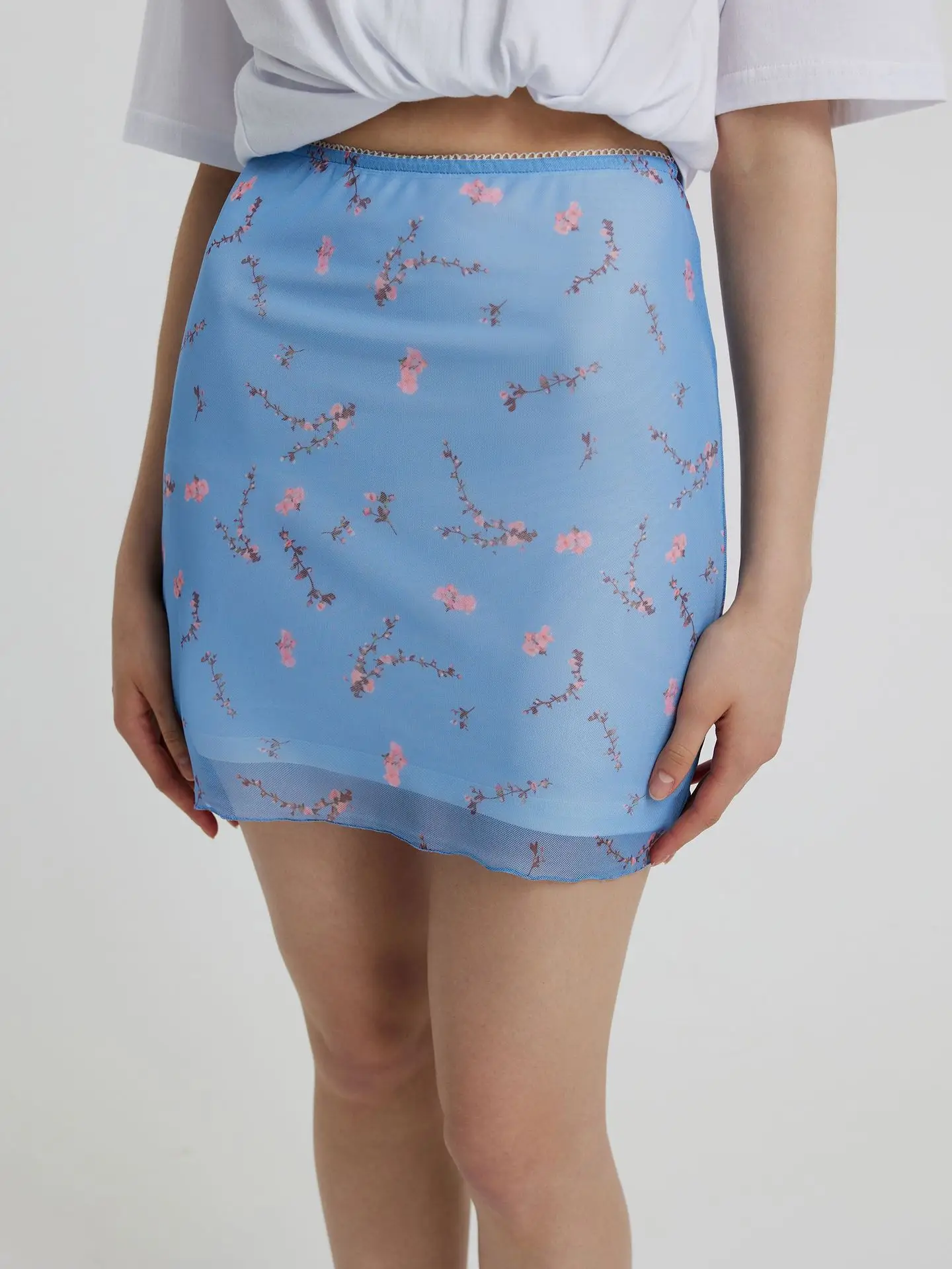 Women's Printed Hip Skirt High Waist European Style - Image 12