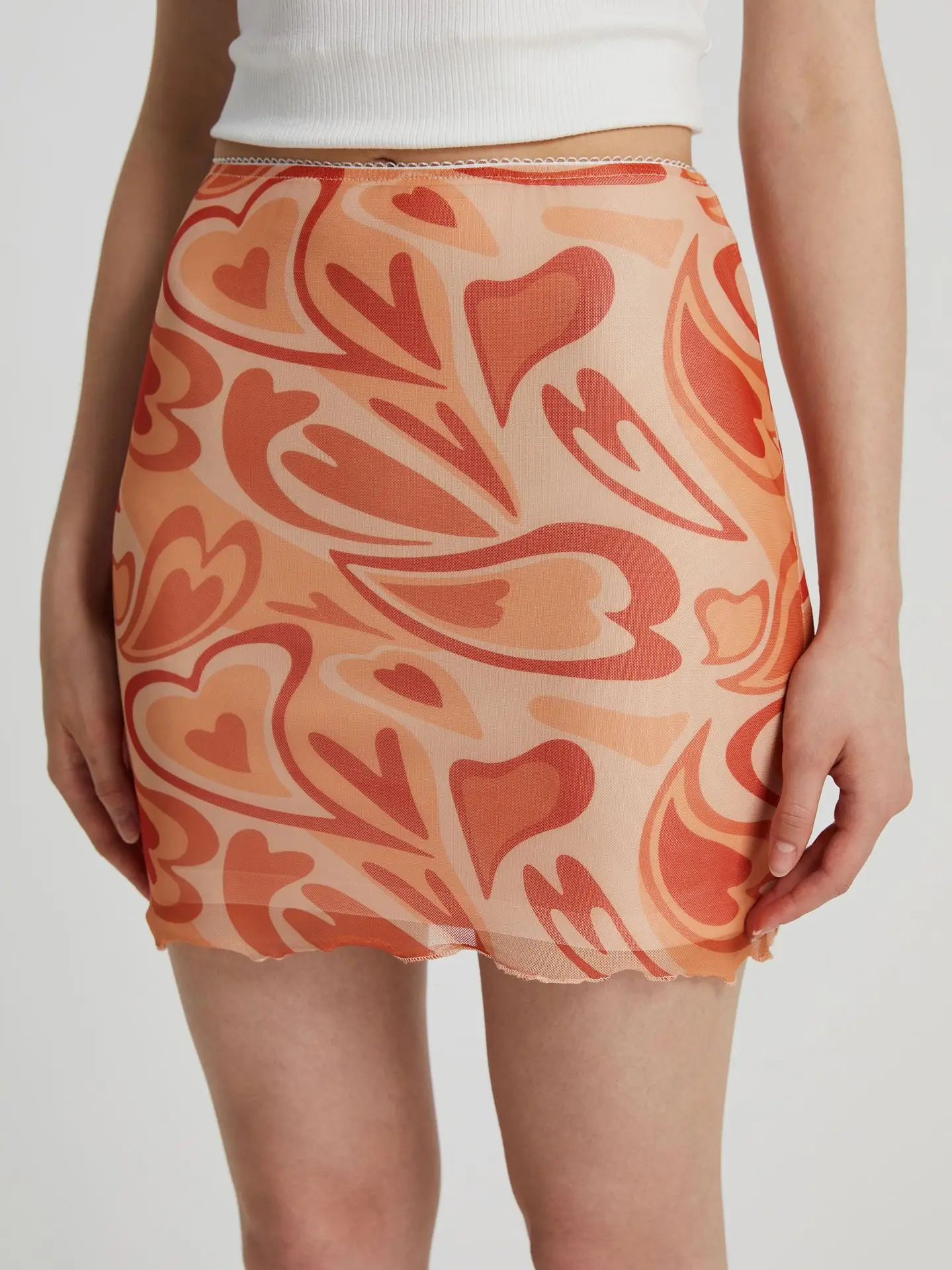 Women's Printed Hip Skirt High Waist European Style - Image 14
