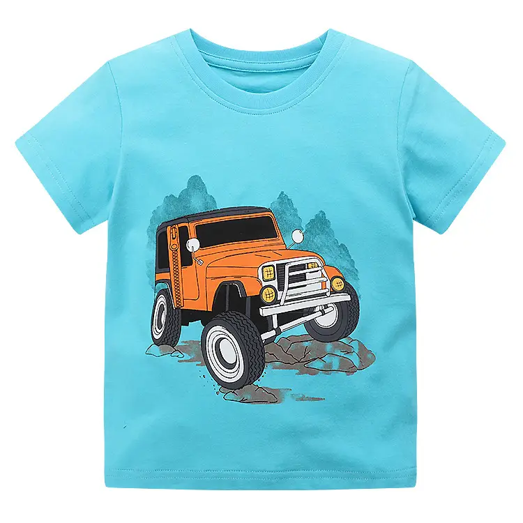 Sports Car T-Shirt for Boys Blue 2025 - Image 8