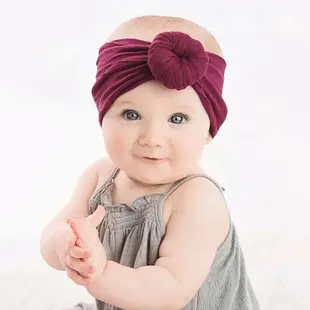 Red Knitted Bow Headband for Girls Baby Accessories — feature 3