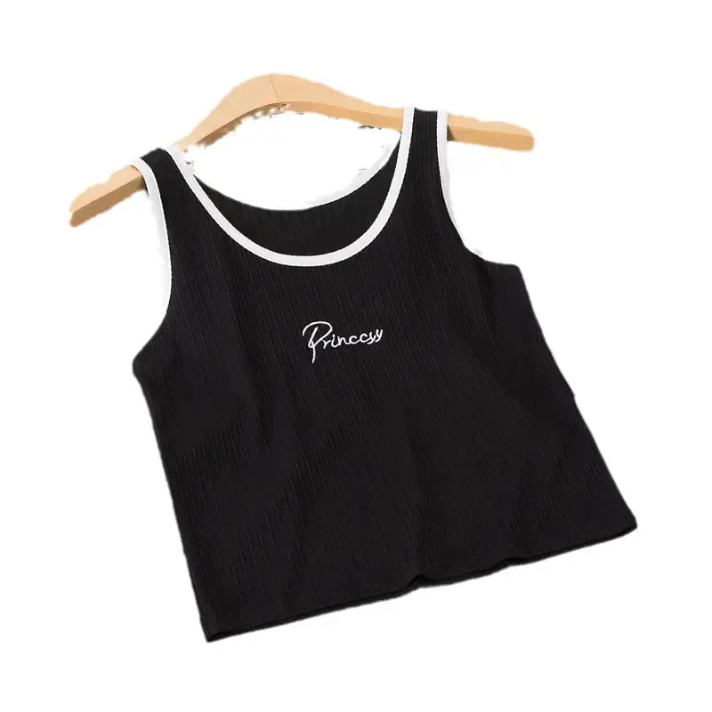 Women's Pink Camisole Vest with "Promise" Print