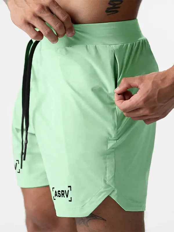 Men Camo Straight Leg Shorts with 3 Pockets