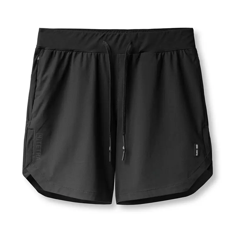 Men Camo Straight Leg Shorts with 3 Pockets