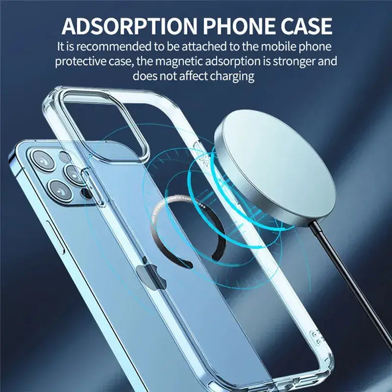 Wireless Charging Magnetic Ring White Ultra-Thin - Image 40