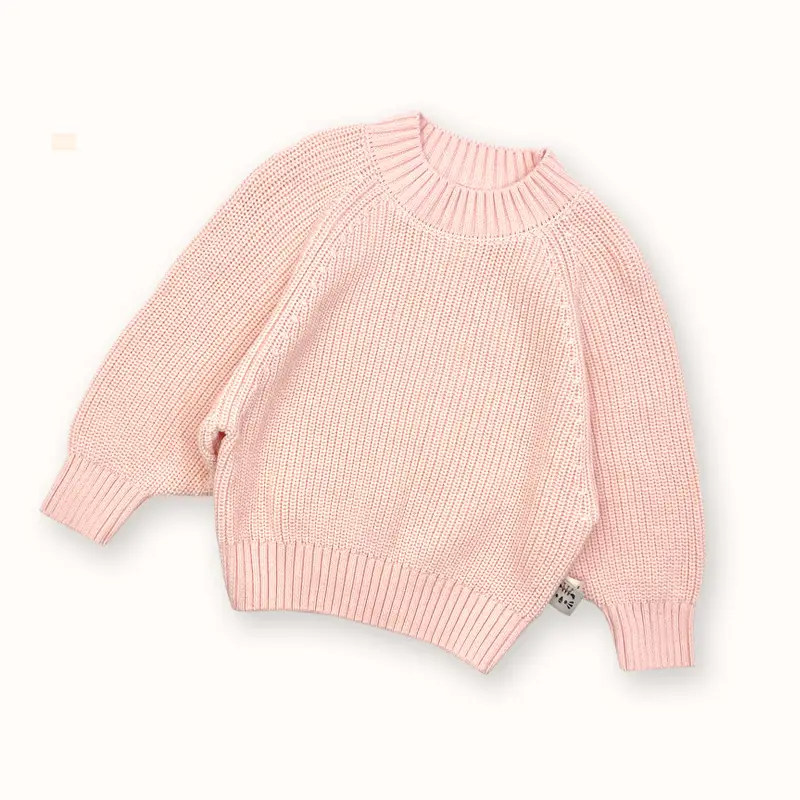 Forest-Themed Pure Cotton Half-Turtleneck Sweaters - Image 5