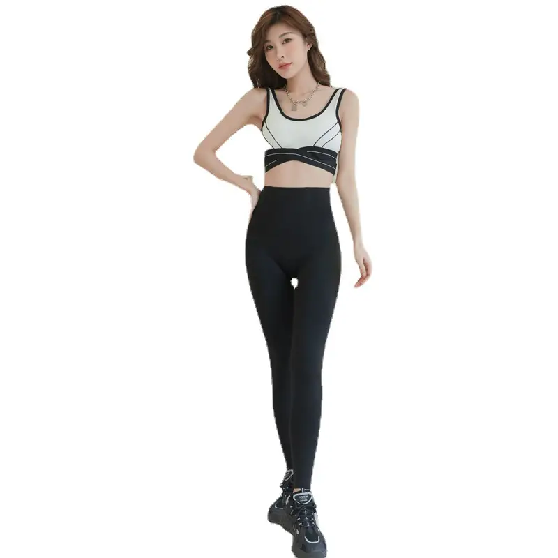 Women Fleece Slimming Leggings Black Spring Autumn - Image 6